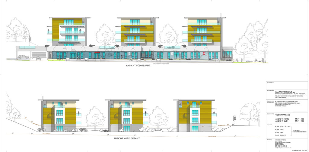 Schächen A-01 Ansichten Nord_Süd _ Layout